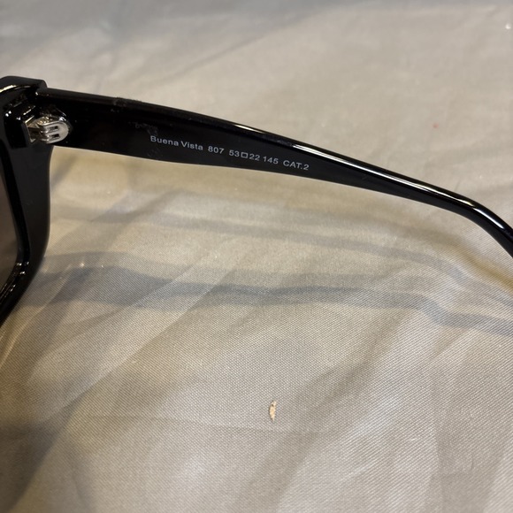 Prive Revaux Buena Vista Square Shape Polarized Sunglasses Black - Picture 3 of 8